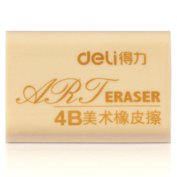 2 PCS 12 Pieces/BoxDeli 7535A 4B Eraser Drawing Exam Boxed Rubber Student Art Drawing Rubber
