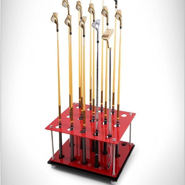 PGM Golf Driving Range Supplies 15 Holes Double-layer Cue Rack