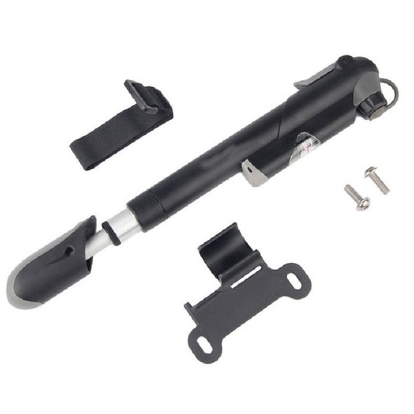 Mini Portable Inflatable Cylinder for Bicycle Pump(Black)