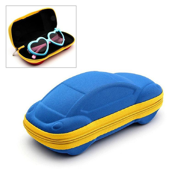 Car Shape EVA Glasses Case Children Portable Drop Resistant Glasses Case, Random Colors Delivery