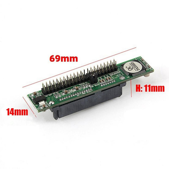 2.5 inch SATA Hard Disk To IDE44 Pin Interface Adapter Board(180 Degree)