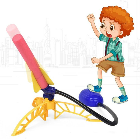 Air Pressure Space Rocket Skyrocket Children Creative Outdoor Toy