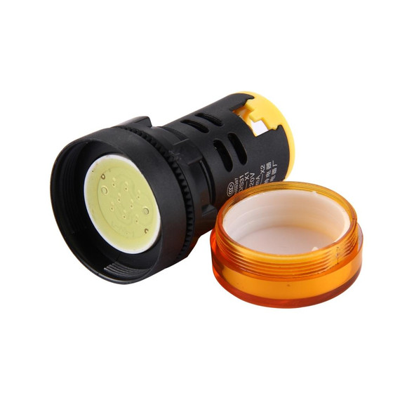 AD16-22D / S 22mm LED Signal Indicator Light Lamp(Yellow)