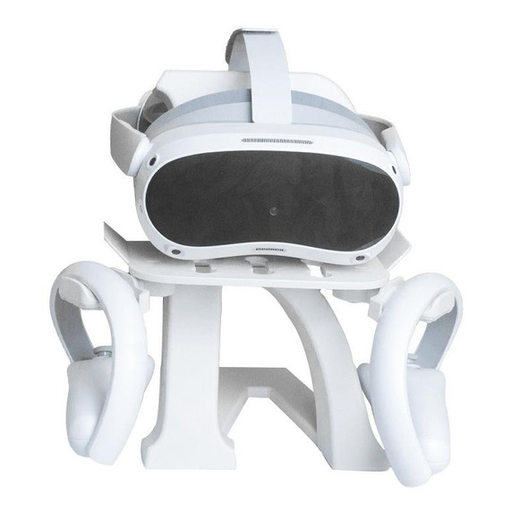 For Oculus Quest 2 /Pico 4 /Pro VR Headset Display Stand Holder Mount(White)