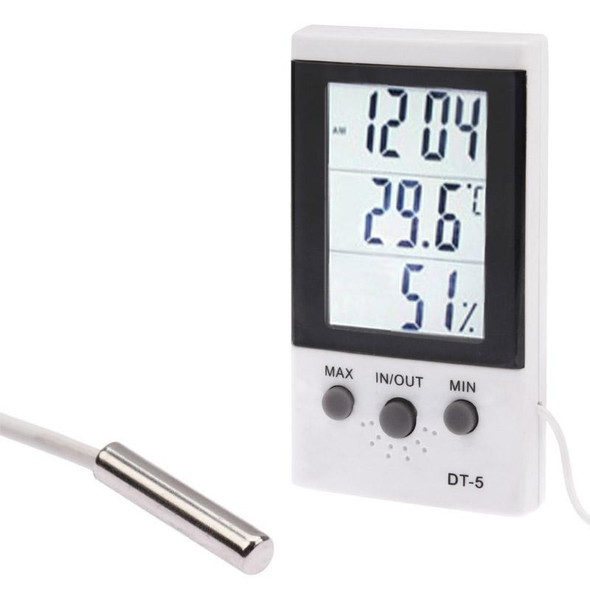 Digital Hygrothermograph, Thermo-hygrometer DT-5