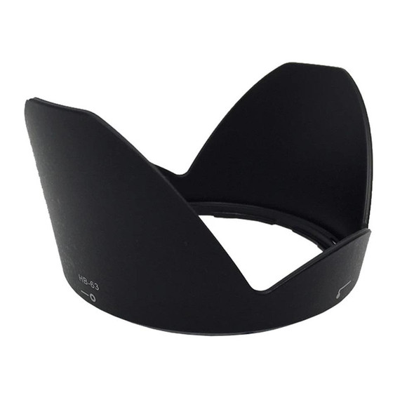 HB-63 Lens Hood Shade for Nikon 24-85mm f/3.5-4.5G ED VR Lens (Black)