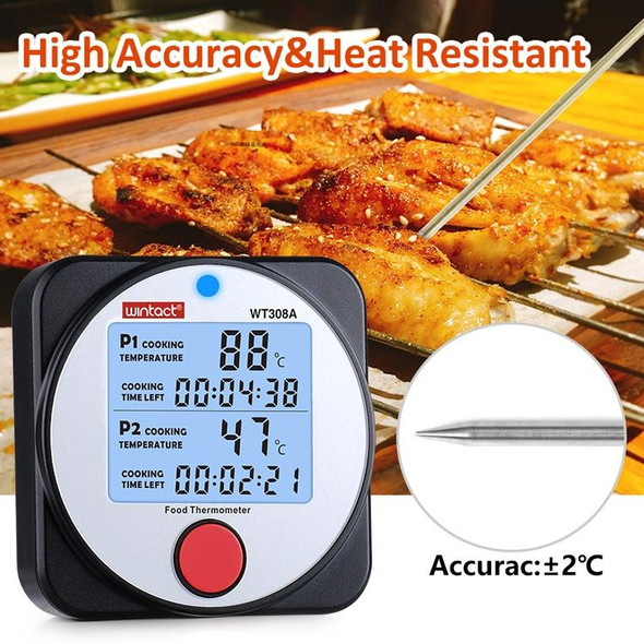 Wintact WT308A Smart Food Thermometer BT Meat Thermometer with Timer Alarm