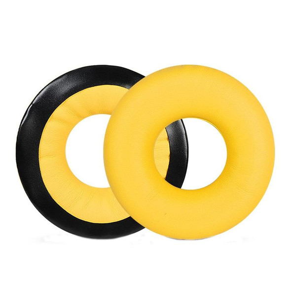 1pair Headset Sponge Cover for Sennheiser HD25-1II/25/25SP/25SP-II, Color: Yellow