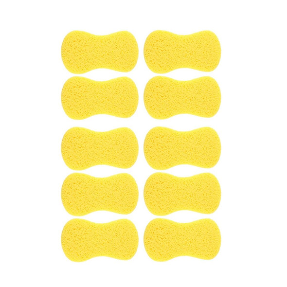 5 PCS Household Cleaning Sponge Yellow Car Wash Sponge With Macropores