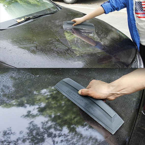 Car Cleaning Silicone Wiper I-shaped Water Scraper
