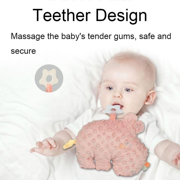 Baby Sleep Comfort Dolls Importable Baby Plush Toys with Teether(Crocodile)