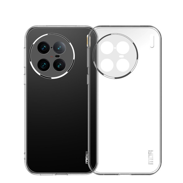 For vivo X90 Pro+ MOFI Ming Series Ultra-thin TPU Phone Case(Transparent)