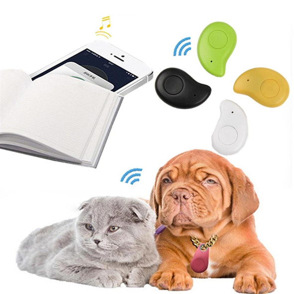 2 PCS Pets Smart Mini GPS Tracker With Battery Anti-Lost Waterproof Bluetooth Tracer Keys Wallet Bag Kids Trackers Finder Equipments(White)