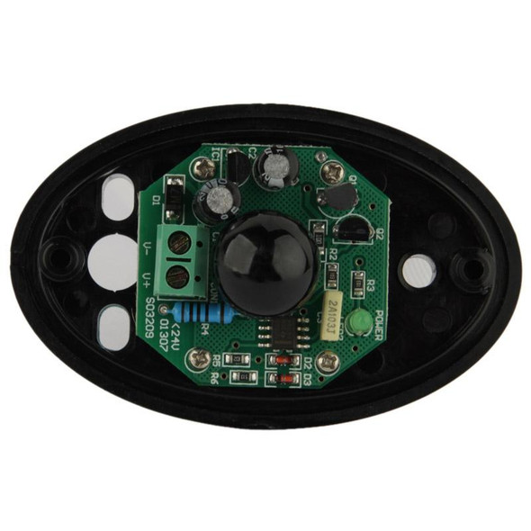 ABO-20L Single Beam Detector Active Half Egg Beam Infrared Detector Photoelectric Sensor, Detect Distance: 20m