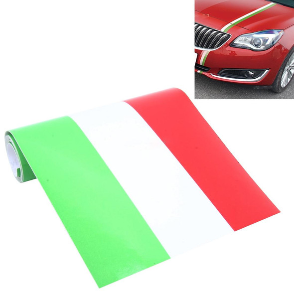 5m Italy Flag Car Plastic Wrap Sticker Decal Film