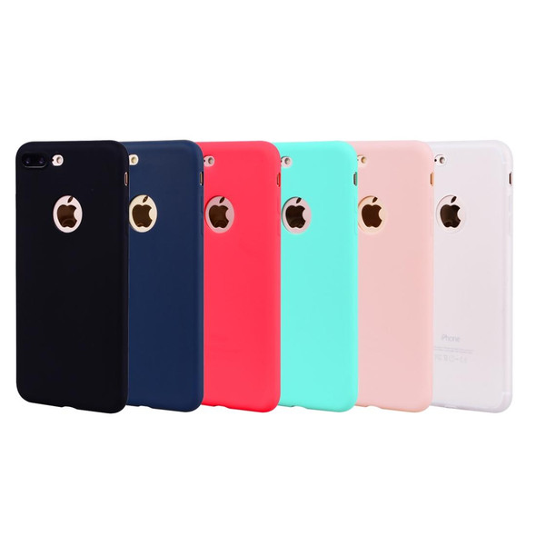 iPhone 8 Plus / 7 Plus Candy Color TPU Case(White)