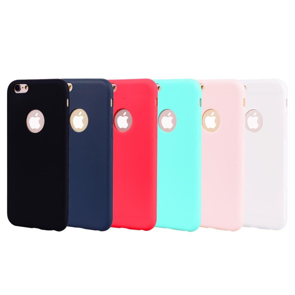 iPhone 6s Plus / 6 Plus Candy Color TPU Case(Black)