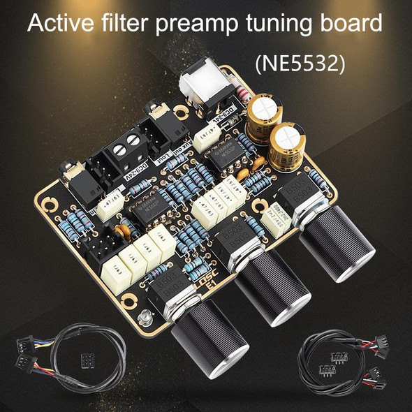 NE5532 Tuner Plate Active Filter Amplifier Board HIFI Front Module Universal Dual Operation Amplifier