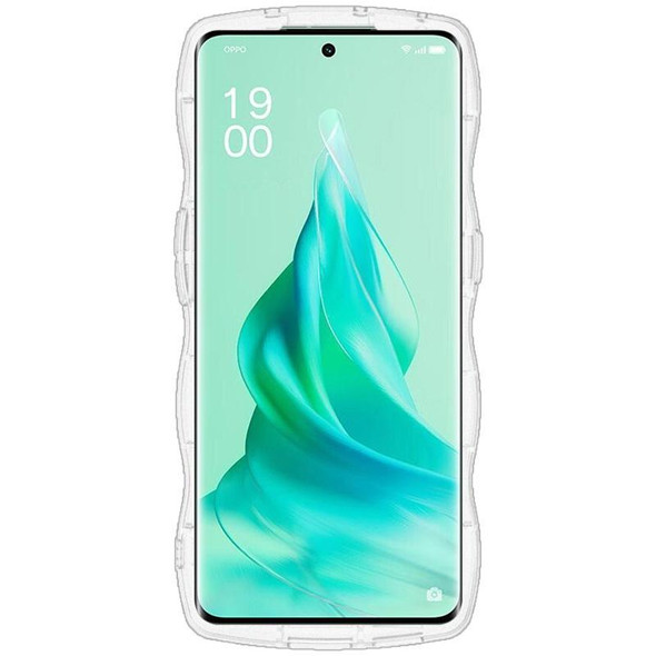 For OPPO Reno9 Pro+ 5G IMAK UX-8 Series Transparent Shockproof TPU Phone Case(Transparent)