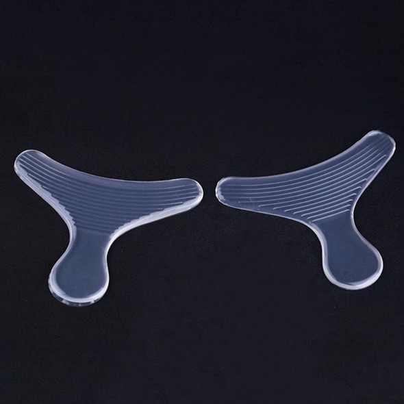 5 Pairs Silicone T-shaped Invisible Insole Wear-resistant High-heeled Stickers