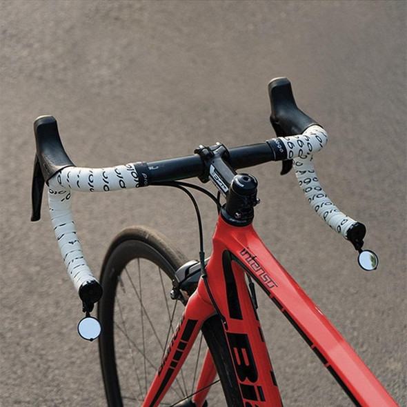 Bicycle Handlebar Folding Rearview Mirror, Color: No Light
