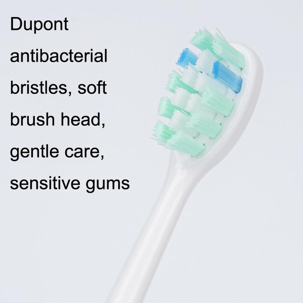 Boorui BR-X7 Smart USB Electric Adults Toothbrush Gradient Oral Hygiene Ultrasonic Toothbrush(Blue)