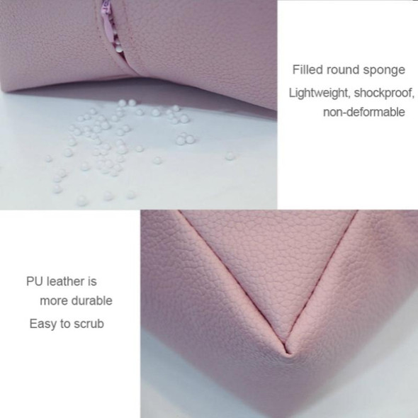 Nail Art Hand Rest Cushion Pillow Soft PU Leather Foot Hand Holder Manicure Nail Art Equipment(White)
