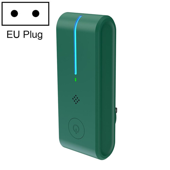 JHQ-12S Negative Ion Formaldehyde Removal Air Purifier Room Deodorizer, Spec: EU Plug(Green)