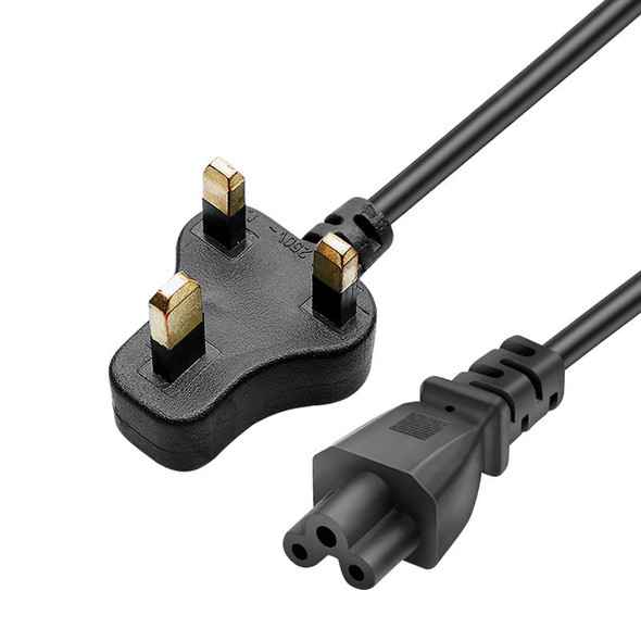 1.2m 3 Prong Style Small UK Notebook Power Cord