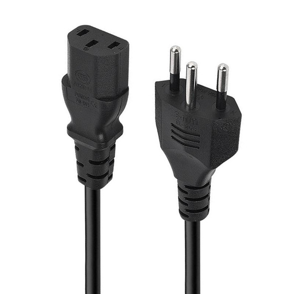 3 Prong Style Brazil AC Power Cord, Length: 1.2m ( OD5.5 )