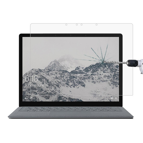 0.4mm 9H Surface Hardness Full Screen Tempered Glass Film for Microsoft Surface Laptop 13.5 inch