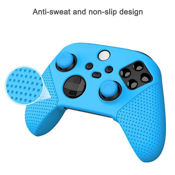 DOBE TYX-0626 Anti-slip Silicone Handle Protective Cover For Xbox Series X(Blue)