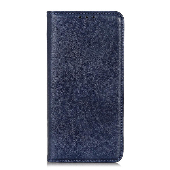 For OnePlus Nord CE 3 Lite Magnetic Crazy Horse Texture Leatherette Phone Case(Blue)