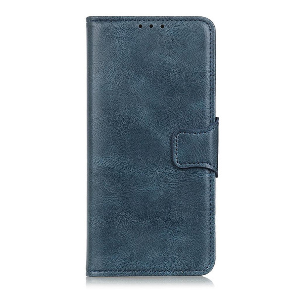 For OnePlus Nord CE 3 Lite Mirren Crazy Horse Texture Leatherette Phone Case(Blue)