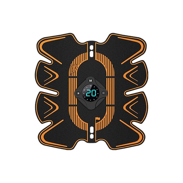 FM87 USB Magnetic Charging EMS Electrical Muscle Stimulator Abdominal Muscle Sticker with LED Digital Display, Single Abdominal Muscle Sticker