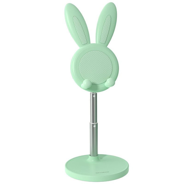 03247 Rabbit Retractable Phone Lazy Bracket Foldable Desktop Holder(Green)