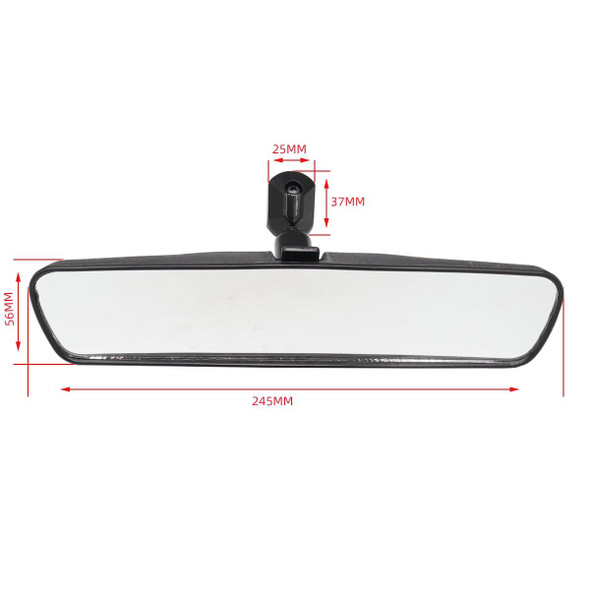 10 inch Car Modified Large Field View Reflective Auxiliary Rearview Mirror