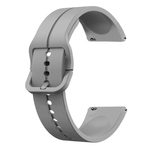 For Xiaomi MI Watch S2 22mm Loop Silicone Watch Band(Grey)