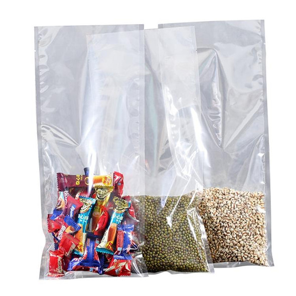 100 PCS Food Vacuum Packaging Transparent Plastic Bag Nylon Fresh-keeping Bag, Size: 16cm x 24cm