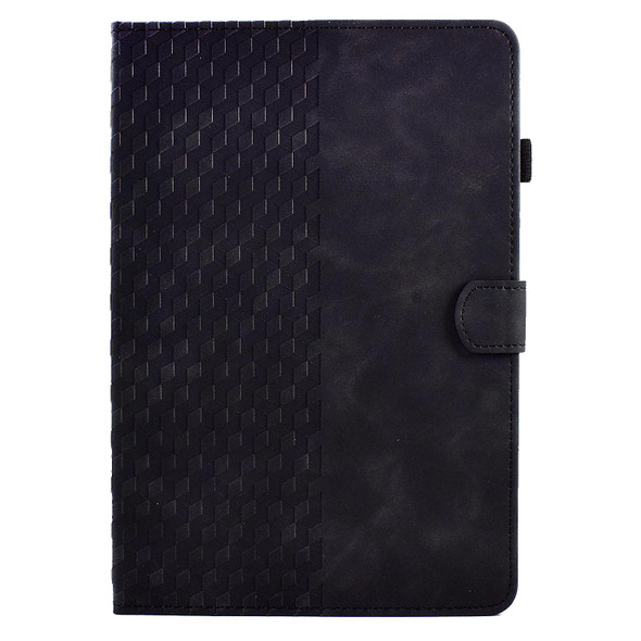 For 10.0 inch Universal Tablet Rhombus Embossed Leatherette Case(Black)