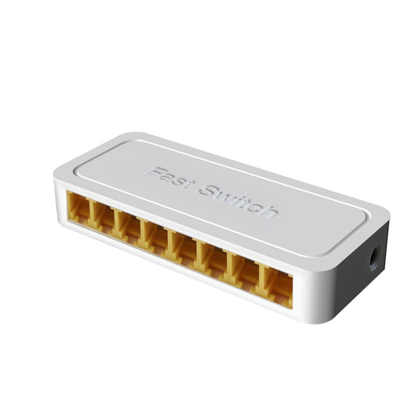 8 Port 10/100/1000Mbps MINI Ethernet Desktop Switch