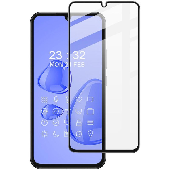 For Samsung Galaxy A34 5G imak 9H Surface Hardness Full Screen Tempered Glass Film Pro+ Series