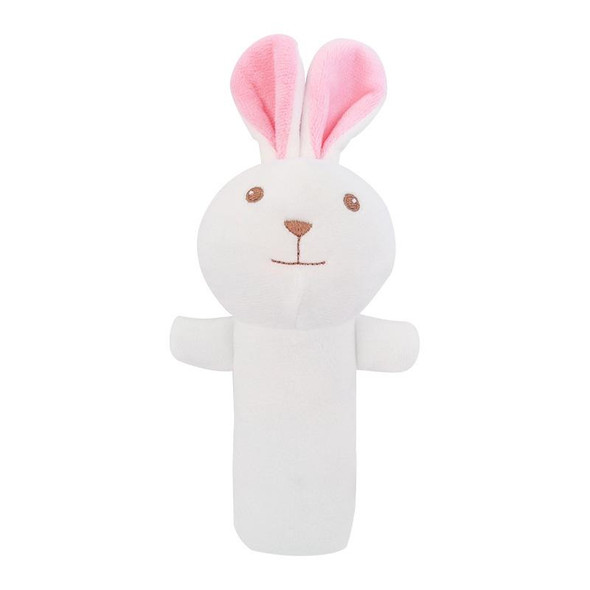 Baby Hand Rattles Toys Hand Grip Stick Newborn Soothing Toys,Style: White Rabbit