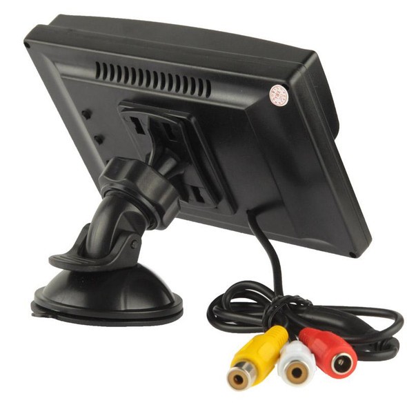 5 inch TFT LCD Color Monitor Stand Security TFT Monitor(Black)