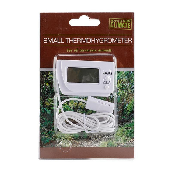 Pet Mini Electronic Temperature And Humidity Meter With Outdoor Sensing Line