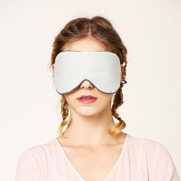 2pcs Double-sided Sleep Eye Mask Elastic Bandage Travel Eyeshade(Beige+Shallow Pink)