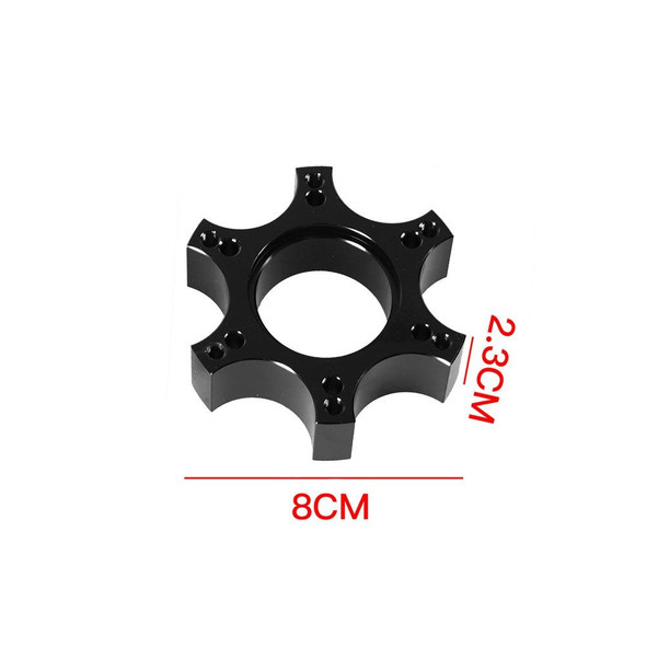 For Thrustmaster T300RS Racing Game Modified Hub Adapter(Black)