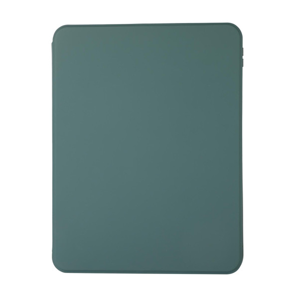 2 in 1 Acrylic Split Rotating Leatherette Tablet Case For iPad Air 2 / Air / 9.7 2018 / 2017(Pine Needle Green)