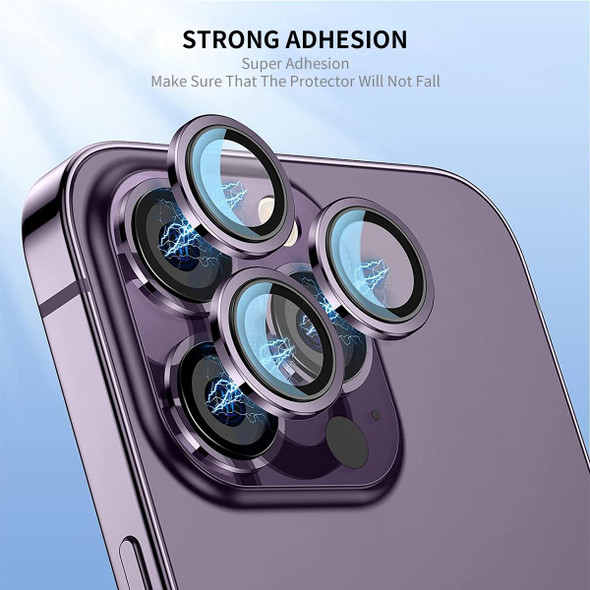 For iPhone 12 Pro Max ENKAY AR Anti-reflection Camera Lens Glass Full Film(Black)