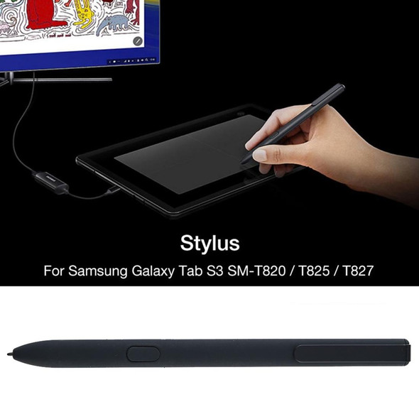 High Sensitive Touch Screen Stylus Pen for Galaxy Tab S3 9.7inch T825(Black)